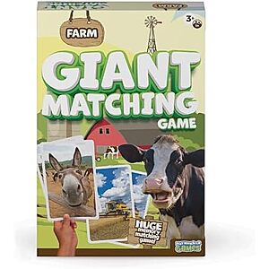 [NEW] $4.24 | Giant Matching Game at Amazon
