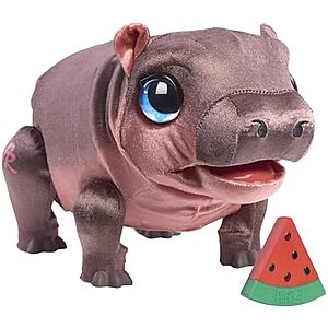$10.70 | 9" furReal Sally the Silly Hippo Interactive Plush Toy at Amazon