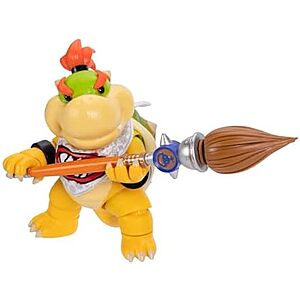 $5.84 | JAKKS Pacific The Super Mario Galaxy Movie 5" Action Figures Series 1 (Bowser Jr. with Paint Brush Accessory) at Amazon