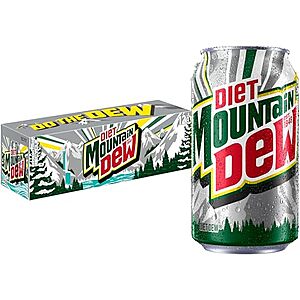 [AC] $15.09 | 3 &times; 12-Pack 12-Oz Mountain Dew Diet Soda ($5.03 each) at Amazon (41.9￠ each)