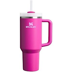 $22.50 | 40-Oz STANLEY Quencher H2.0 Tumbler with Handle & Straw (Violet Blossom) at Amazon
