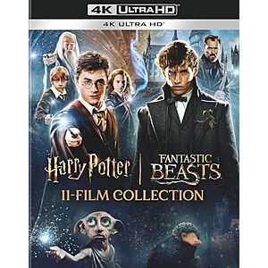 [NEW] $99.99 | Harry Potter / Fantastic Beasts: 11-Film Collection (4K Ultra HD) at Amazon