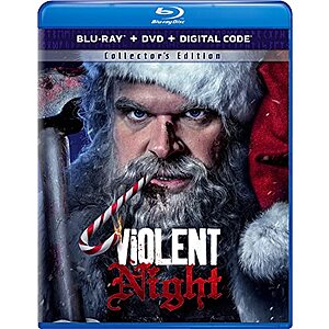 $7.99 | Violent Night - Collector's Edition (Blu-ray + DVD + Digital HD) at Amazon