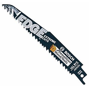 [NEW] $10.60 | Bosch RDN6V 5 pc. 6 in. 5/8 TPI Edge Reciprocating Saw Blades for Wood/Nail Demolition at Amazon