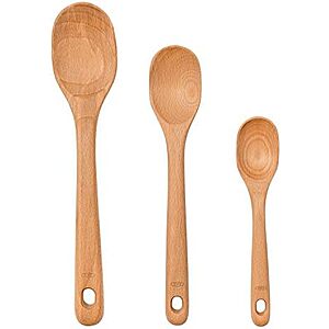 [NEW] $10.19 | OXO Good Grips 3-Piece Wooden Spoon Set at Amazon