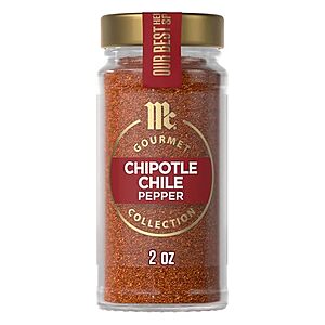 [SnS] $3.32* | 2-Oz McCormick Gourmet Chipotle Chile Pepper at Amazon