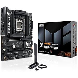$132.99* | ASUS TUF Gaming B650E-PLUS WiFi AMD B650 ATX Motherboard at Amazon