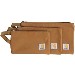 $22.21 | Carhartt Utility Multi-Size Pouch Set Carhartt Brown at Amazon
