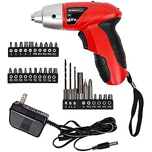 [AC] $8.69 | 25-Piece Electric Screwdriver Set at Amazon