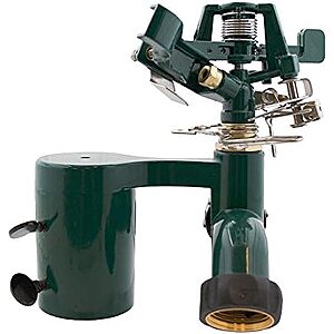$9.59 | Orbit T-Post Fence Sprinkler, Adjustable Coverage - 27793 at Amazon