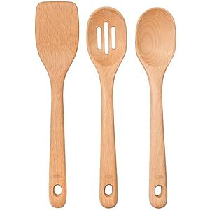 $11.99 | OXO Good Grips Wooden Utensil Set for Cooking, 3-Piece at Amazon