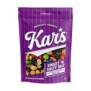 $6.97* | 34-oz Kar's Nuts Sweet &lsquo;N Salty Trail Mix at Amazon