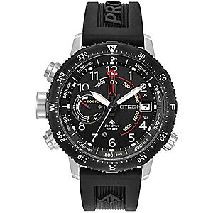 [NEW] $359 | CITIZEN Men's Eco-Drive Promaster Altichron 47mm Stainless Steel BN5058-07E at Amazon