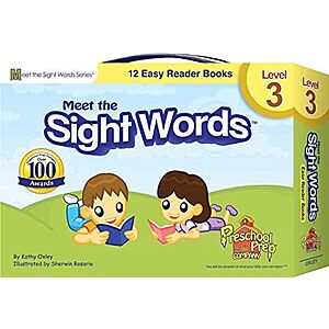 [NEW] $6.99 | Meet the Sight Words - Level 3 - Easy Reader Books (Boxed Set of 12 Books) at Amazon