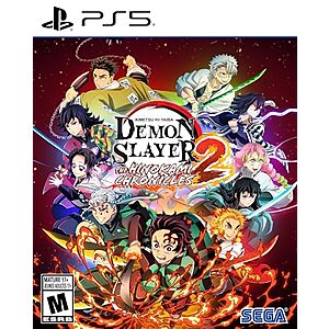 $30 | Demon Slayer -Kimetsu no Yaiba- The Hinokami Chronicles 2 (PlayStation 5) at Amazon
