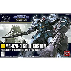 [NEW] $21.05 | BANDAI Mobile Suit Gundam MS-07B-3 GOUF CUSTOM at Amazon