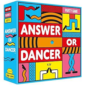 $7.87 | Hygge Games - Answer or Dancer Trivia Dance-Off Family Fun Party Game at Amazon