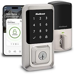 $83.58 | Kwikset Halo Wi-Fi Smart Lock at Amazon