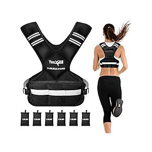 $16.99 | Yes4All Adjustable Weighted Vest 11-20lbs at Woot!