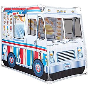 $18.55 | Melissa & Doug Fabric Food Truck Playhouse Pretend Play Toy Tent at Amazon