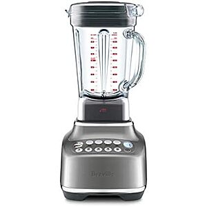 $249.95 | Breville BBL820SHY Q Blender for Kitchens, Smoked Hickory at Amazon