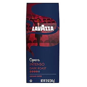 [SnS, AC] $5.90* | 12-Oz Lavazza Ground Coffee (Opera Intenso, Dark Roast) at Amazon