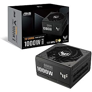 $124.19 | ASUS TUF Gaming 1000W 80+ Gold ATX 3.0 Certified Fully Modular Power Supply at Amazon