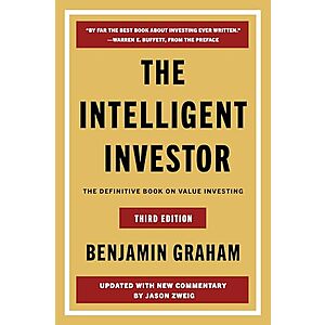 $13.94 | The Intelligent Investor Third Edition: The Timeless Guide to Value Investing and Financial Wisdom for a Volatile Market at Amazon