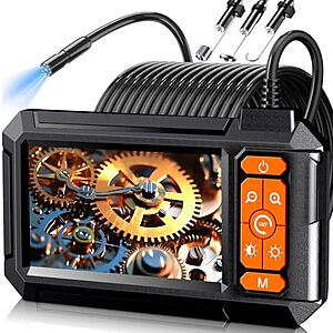 [AC] $20.39* | 6.5' 1080p Daxiongmao IP67 Endoscope Camera w/ Lights & 4.3" Screen at Amazon