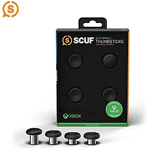 $9.99 | 4-Pack SCUF Elite Series 2 Thumbsticks for Xbox Elite Series 2 (Black) at Amazon