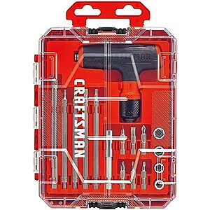 $22.98 | 20-Piece CRAFTSMAN Ratcheting T-Handle Set (CMHT68133) at Amazon