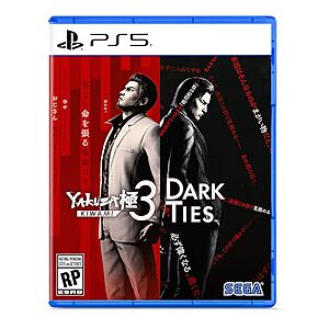 $31.99 | Yakuza Kiwami 3 & Dark Ties (PlayStation 5) at Amazon