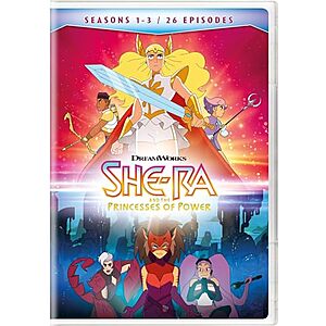 $9.99 | She-Ra and the Princesses of Power: Seasons 1-3 (DVD) at Amazon