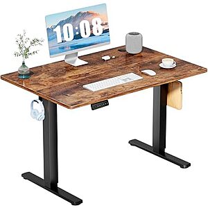 $65.92* | 40" Dumos Electric Adjustable Height Workstation Standing Desk at Amazon
