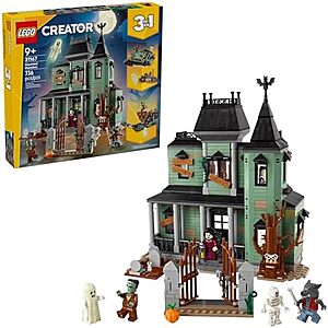$71.95* | 736-Piece LEGO Creator: 3 in 1 - Haunted Mansion (31167, 2025) at Amazon