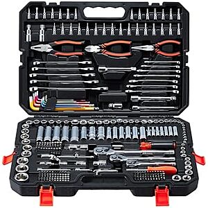 $88.10* | 314-Piece VEVOR Mechanic Tool Set w/ Sockets, Wrenches & Storage Case at Amazon