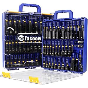 [AC] $27.89* | 55-Pc Facoow Magnetic Impact Nut Driver Set at Amazon