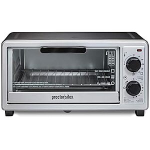 [NEW] $34.96 | Proctor Silex 4 Slice Countertop Toaster Oven at Amazon