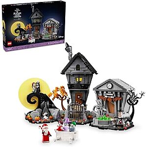 $160* | 2193-Pc LEGO Ideas: Disney Tim Burton's The Nightmare Before Christmas D&eacute;cor Set at Amazon