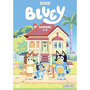 $9.99* | Bluey: Seasons 1-3 (DVD) at Amazon
