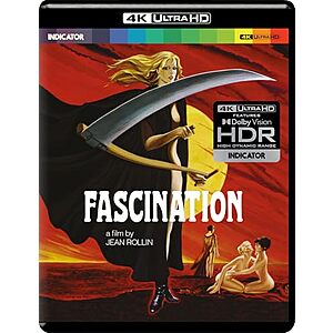 $14.99 | Fascination (4K Ultra HD + Blu-ray) at Amazon