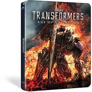 $7.24 | Transformers: Age of Extinction: Best Buy Exclusive SteelBook (Blu-ray + DVD + Digital HD) at Amazon
