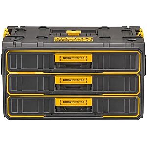 $99.99 | DEWALT TOUGHSYSTEM 2.0 Tool Organizer and Storage 3 Drawer Unit (DWST08330) at Amazon