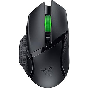 [Resale] $29.84 | Razer Basilisk V3 X HyperSpeed Customizable Wireless Gaming Mouse (Used - Like New) at Amazon