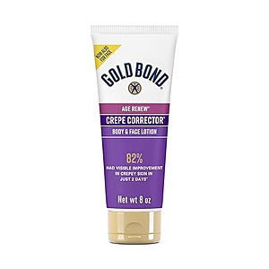 [SnS, AC] $3.47 | 8-Oz Gold Bond Age Renew Crepe Corrector Body Lotion at Amazon