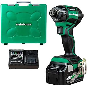 [NEW] $234.99 | Metabo HPT 36V Cordless Triple Hammer, Impact Driver Kit 1/4-Inch, WH36DC at Amazon