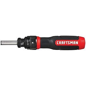 $14.99* | 15-Pc Craftsman SpeedDrive Ratcheting Multi-Bit Screwdriver Set at Amazon