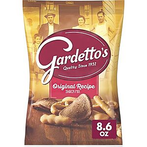[SnS, AC] $1.67* | 8.6-Oz Gardetto's Original Recipe Snack Mix & More at Amazon