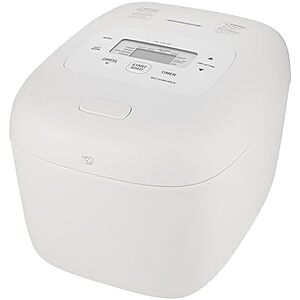 $151.43 | Zojirushi NL-EAC18WA Micom Rice Cooker & Warmer 10 Cups, White at Amazon