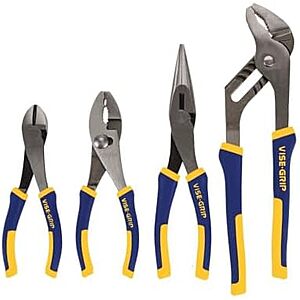 $37.11 | 4-Piece IRWIN VISE-GRIP Pliers Set (2078707) at Amazon